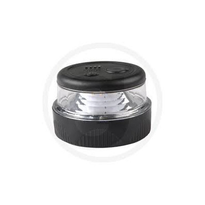 Lampeggiante LED Basso con Calamita Magnetica per Trattore e Mezzi Agricoli