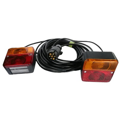 kit magnetico illuminazione presa 7 poli cavo 7 mt