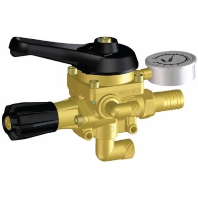 Comando Regolatore Ottone Braglia M170 OT 150 l/min Made in Italy